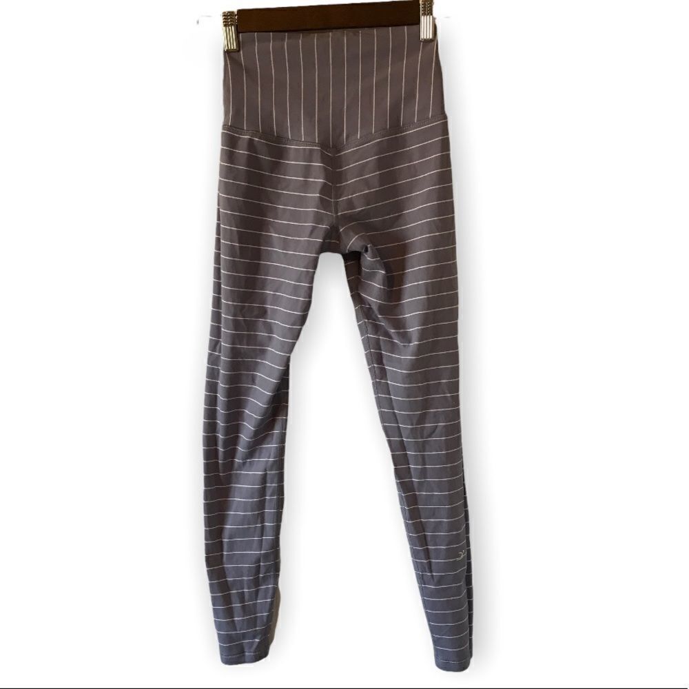 Glyder striped workout exercise leggings pants (P3)